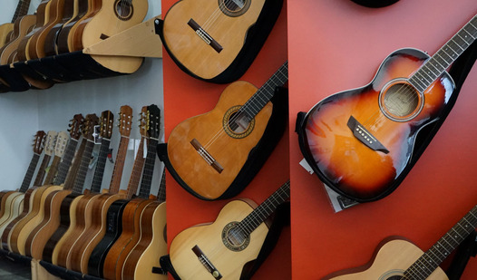 Eine Auswahl unserer Gitarren
